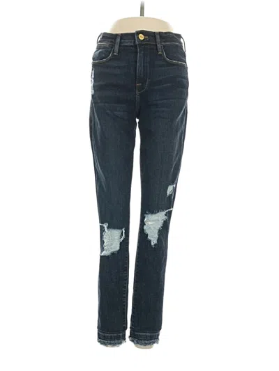 Pre-owned Frame Jeans In Blue