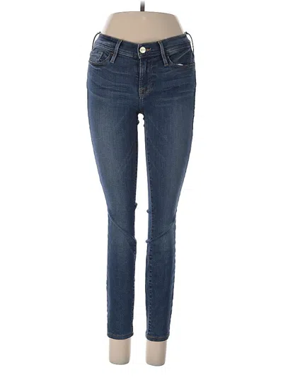Pre-owned Frame Jeans In Blue