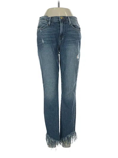 Pre-owned Frame Jeans In Blue