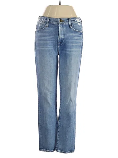 Pre-owned Frame Jeans In Blue
