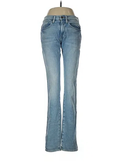 Pre-owned Frame Jeans In Blue