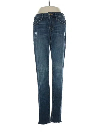 Pre-owned Frame Jeans In Blue