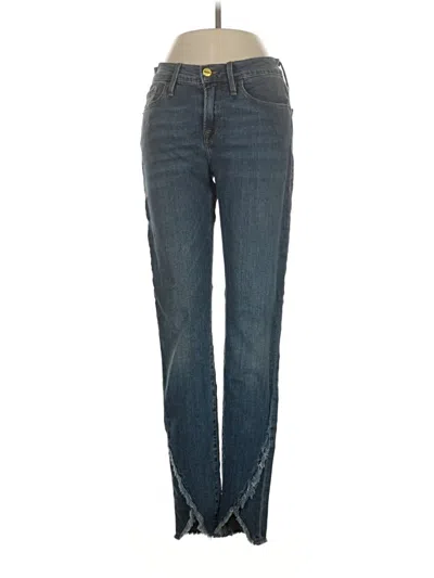 Pre-owned Frame Jeans In Blue