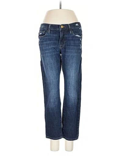 Pre-owned Frame Jeans In Blue