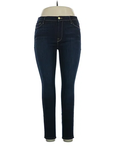 Pre-owned Frame Jeans In Blue