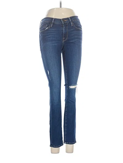 Pre-owned Frame Jeans In Blue