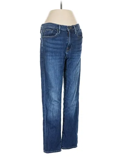 Pre-owned Frame Jeans In Blue