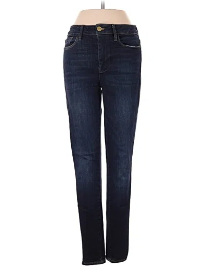 Pre-owned Frame Jeans In Blue