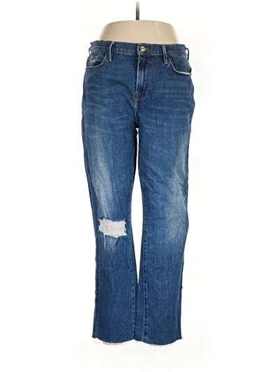 Pre-owned Frame Jeans In Blue