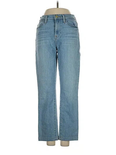 Pre-owned Frame Jeans In Blue
