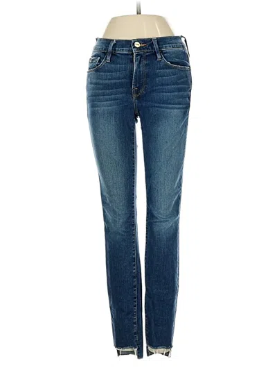 Pre-owned Frame Jeans In Blue