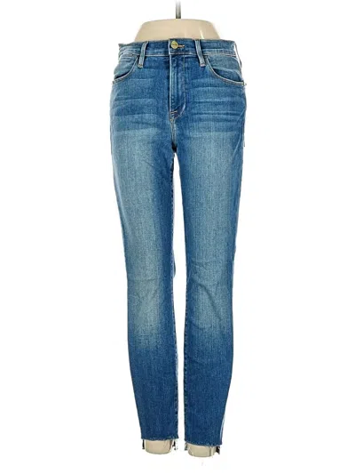Pre-owned Frame Jeans In Blue