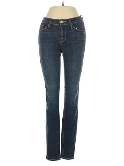 Pre-owned Frame Jeans In Blue