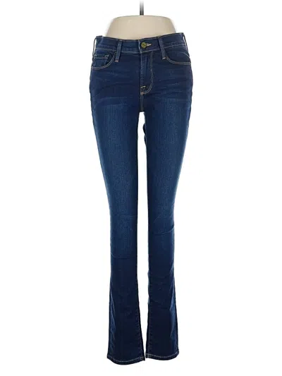 Pre-owned Frame Jeans In Blue