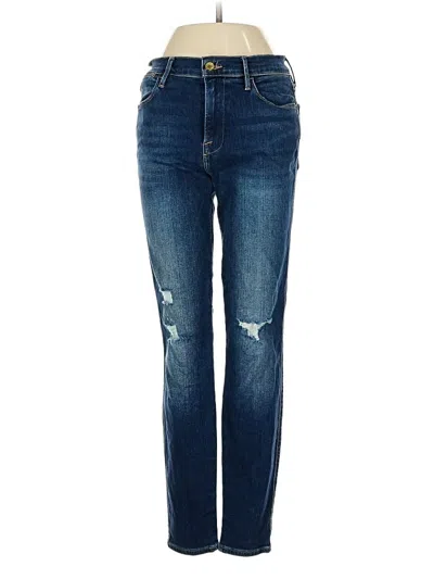 Pre-owned Frame Jeans In Blue