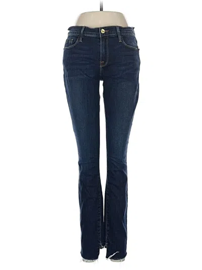 Pre-owned Frame Jeans In Blue