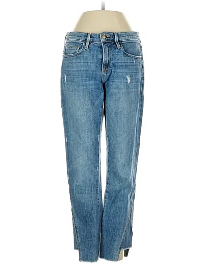 Pre-owned Frame Jeans In Blue