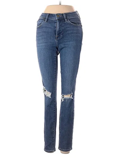 Pre-owned Frame Jeans In Blue