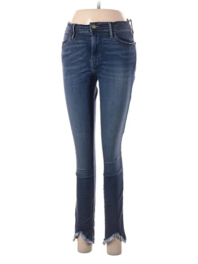 Pre-owned Frame Jeans In Blue