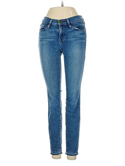 Pre-owned Frame Jeans In Blue