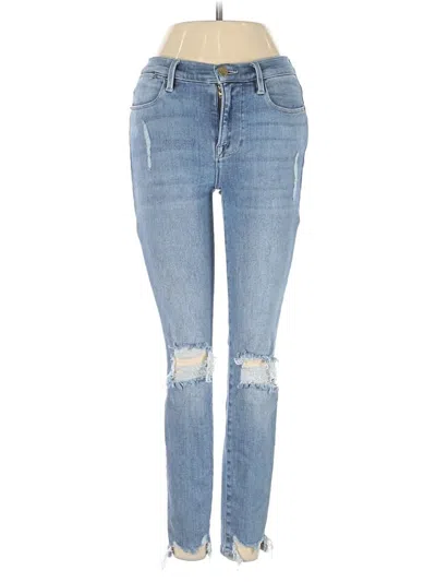 Pre-owned Frame Jeans In Blue