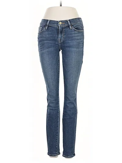 Pre-owned Frame Jeans In Blue