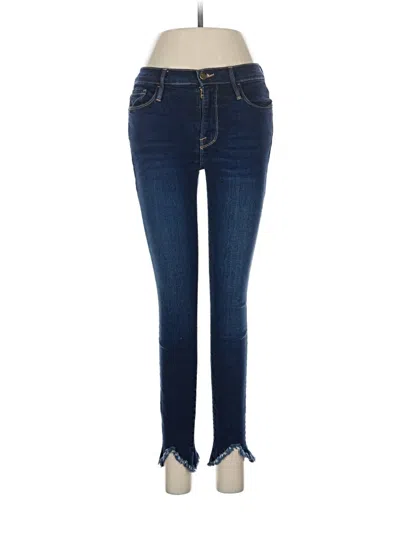 Pre-owned Frame Jeans In Blue