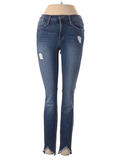 Pre-owned Frame Jeans In Blue