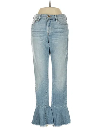 Pre-owned Frame Jeans In Blue