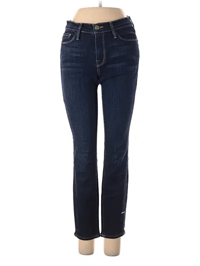 Pre-owned Frame Jeans In Blue