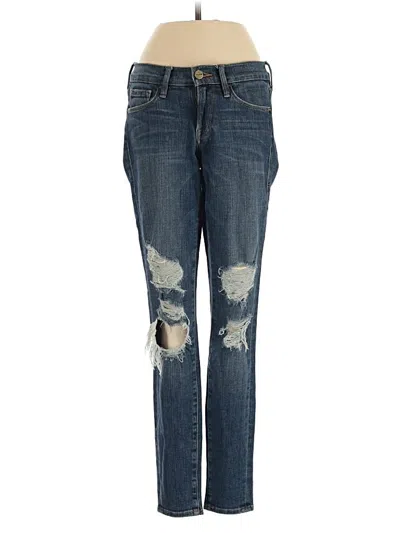 Pre-owned Frame Jeans In Blue