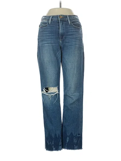 Pre-owned Frame Jeans In Blue