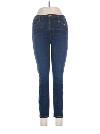 Pre-owned Frame Jeans In Blue