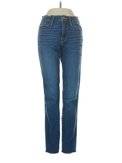 Pre-owned Frame Jeans In Blue
