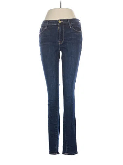 Pre-owned Frame Jeans In Blue