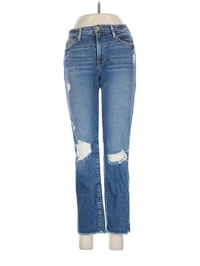 Pre-owned Frame Jeans In Blue
