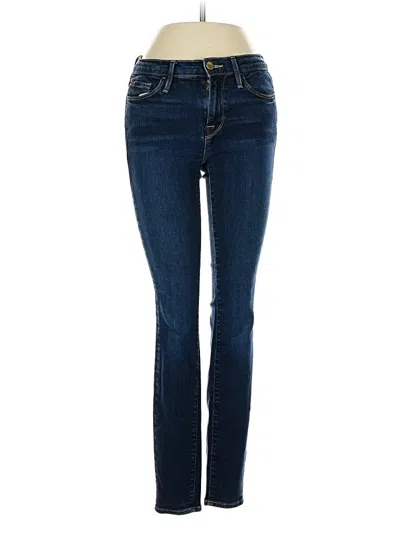 Pre-owned Frame Jeans In Blue