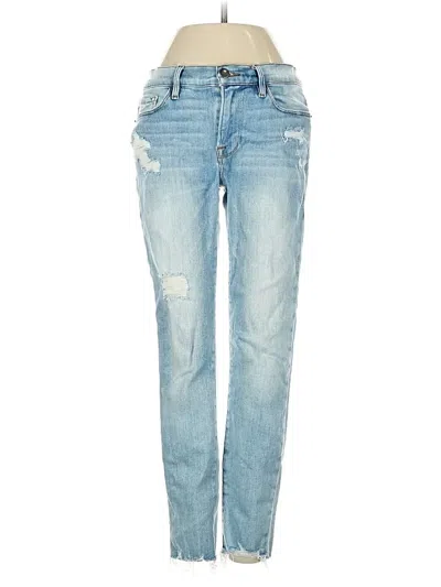Pre-owned Frame Jeans In Blue