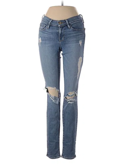 Pre-owned Frame Jeans In Blue