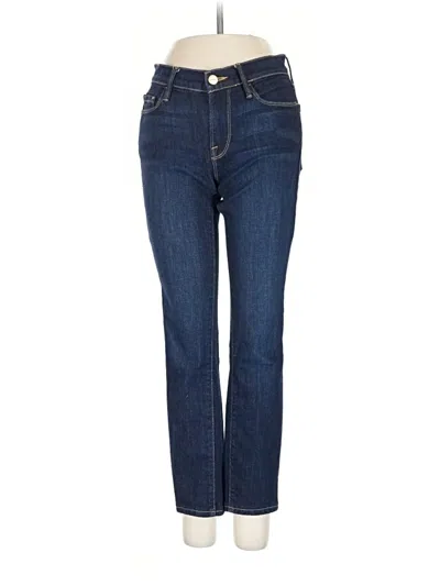 Pre-owned Frame Jeans In Blue