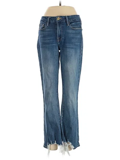 Pre-owned Frame Jeans In Blue
