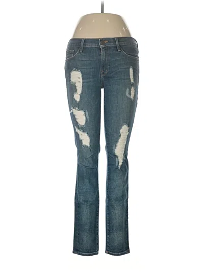 Pre-owned Frame Jeans In Blue