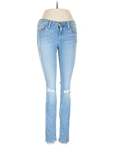 Pre-owned Frame Jeans In Blue