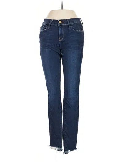 Pre-owned Frame Jeans In Blue