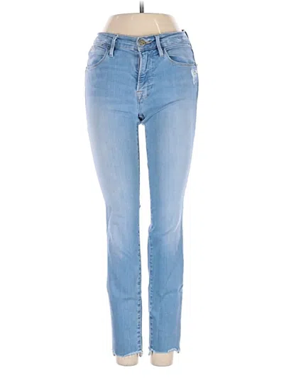 Pre-owned Frame Jeans In Blue