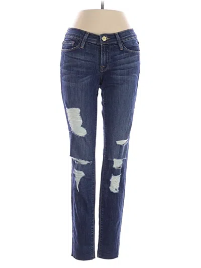 Pre-owned Frame Jeans In Blue