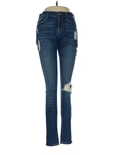 Pre-owned Frame Jeans In Blue