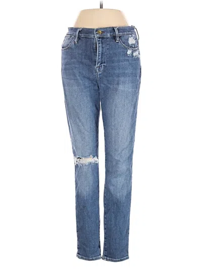 Pre-owned Frame Jeans In Blue