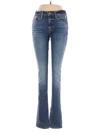 Pre-owned Frame Jeans In Blue