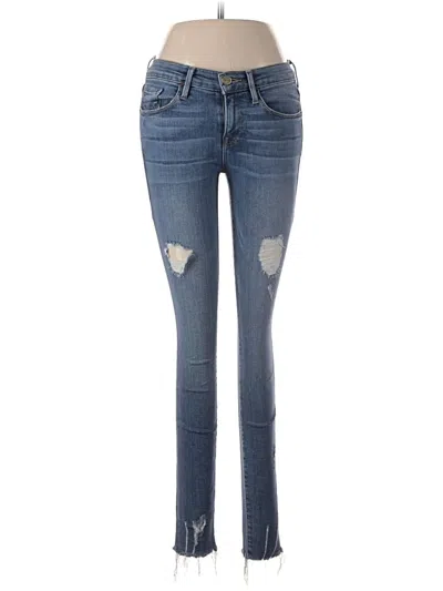 Pre-owned Frame Jeans In Blue